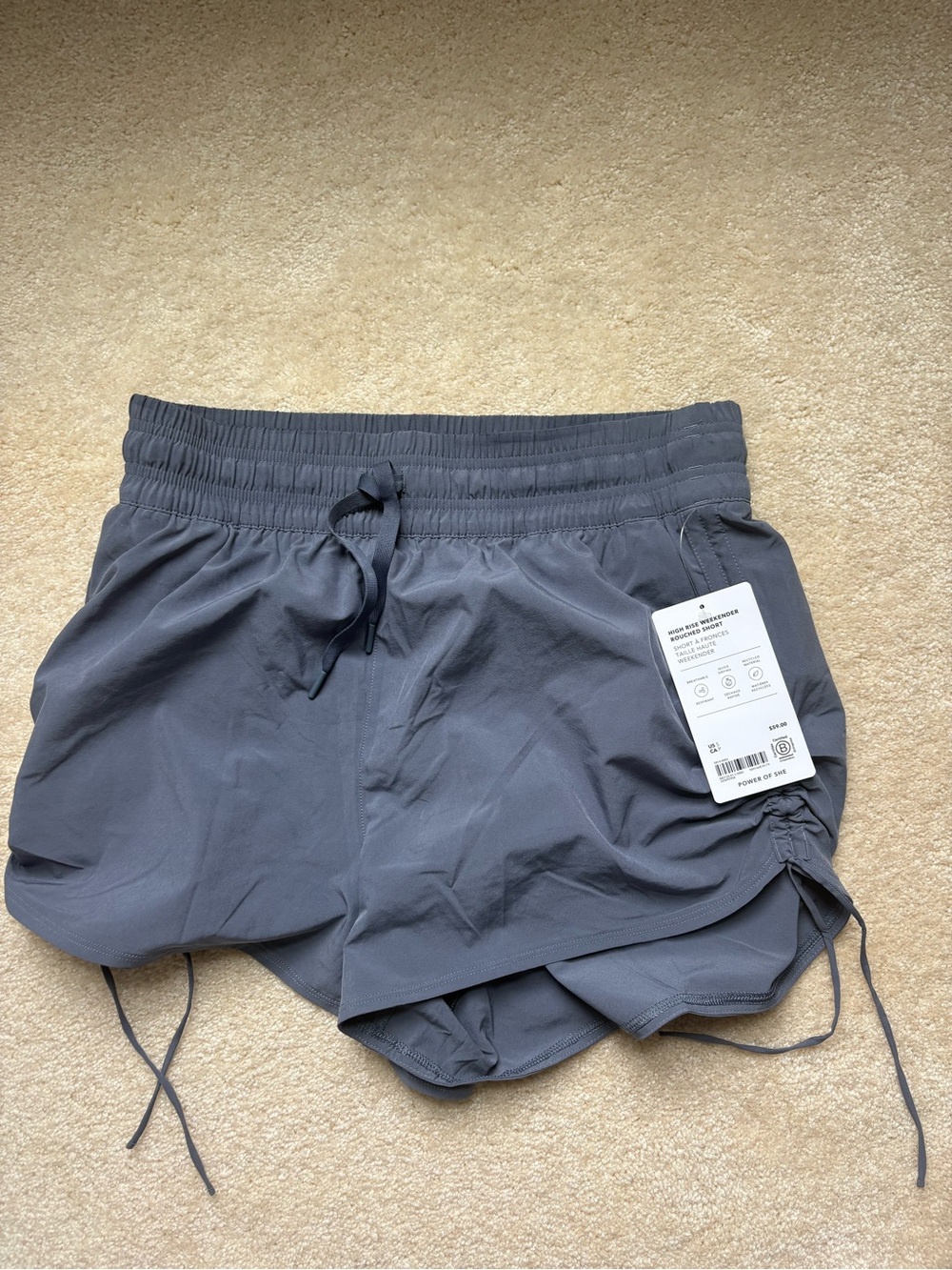 Athleta Gray Athletic Shorts